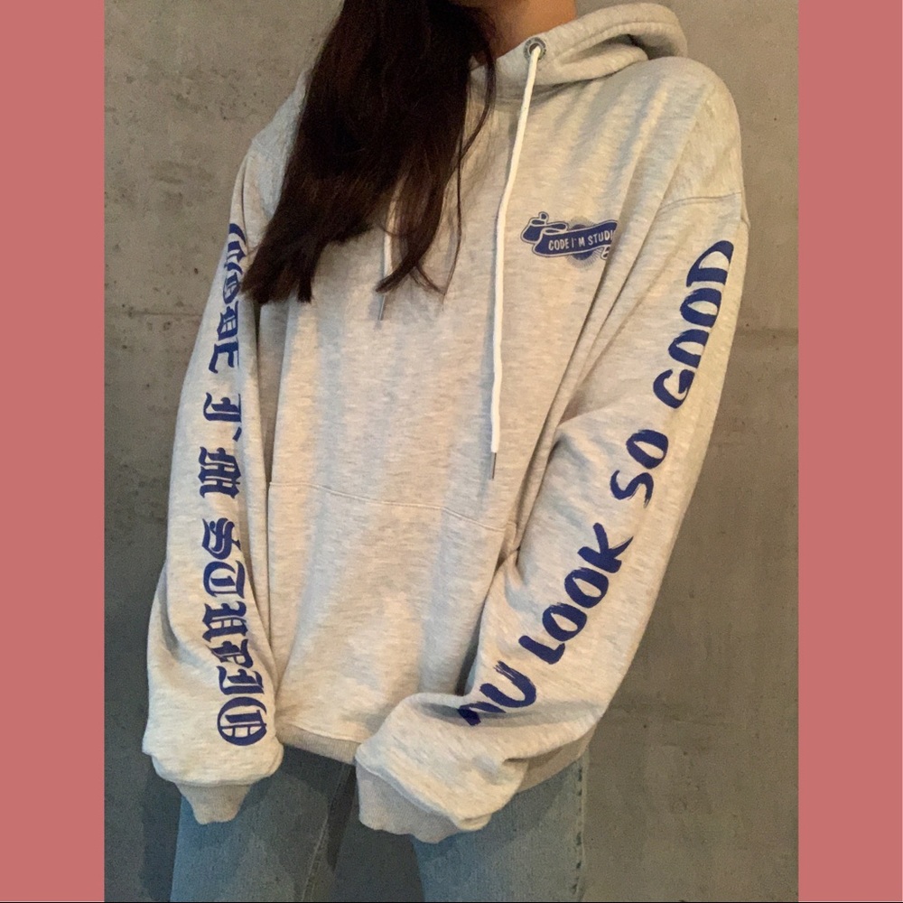 Korean Graphic Hoodie